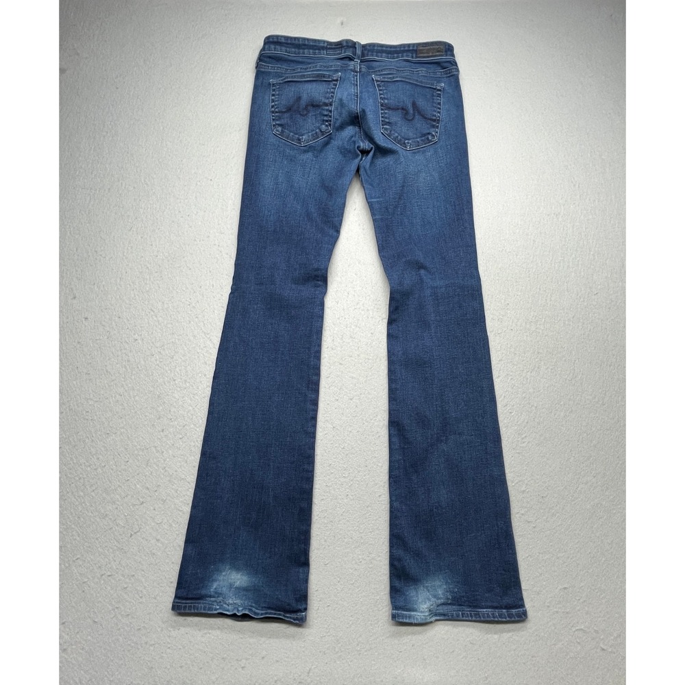 AG Adriano Goldschmied The Olivia Skinny Bootcut Jeans Dark Wash 27 Y2K Boho - Picture 5 of 6